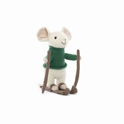 Jellycat Merry Rataón Skiing | NSQJ-91678